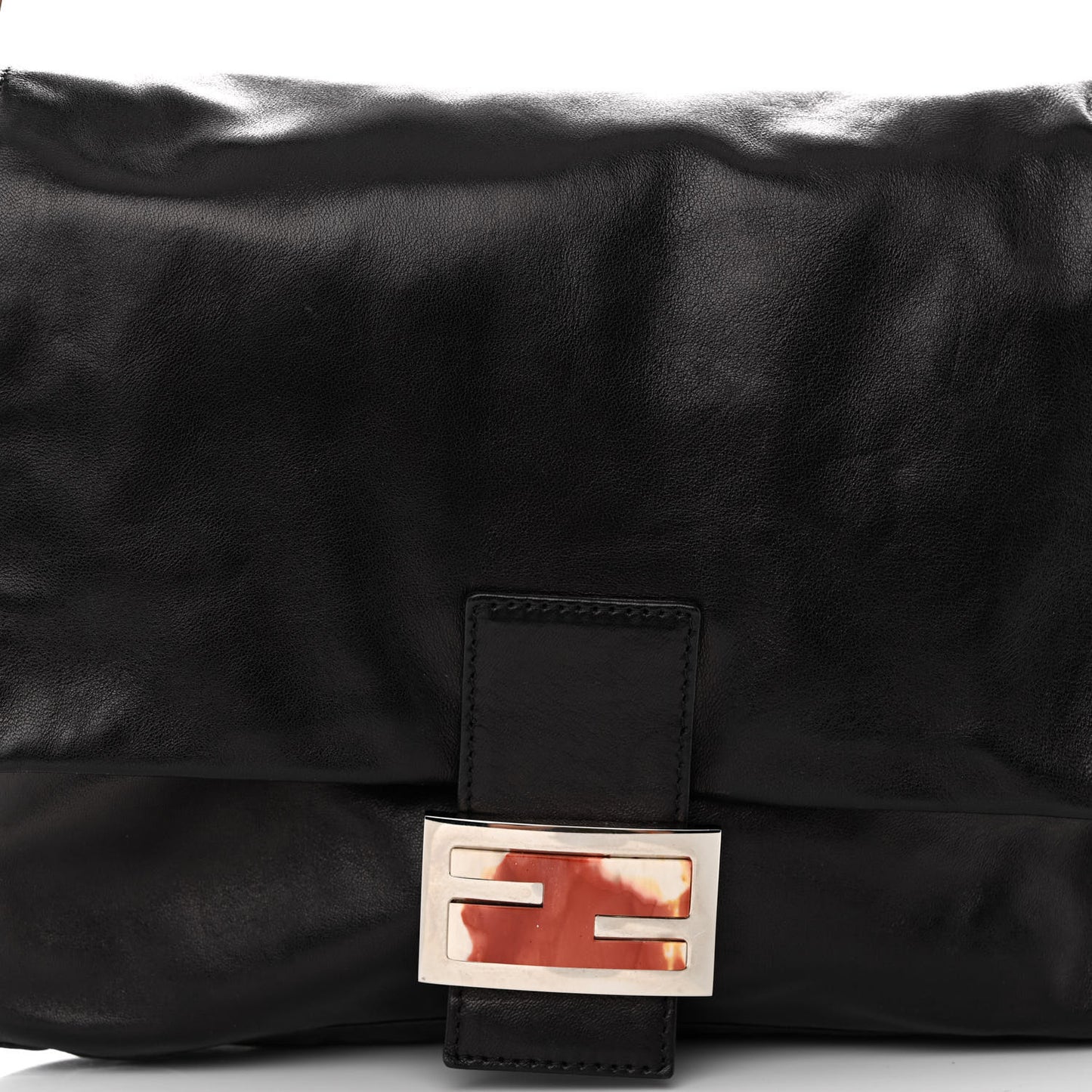 Lambskin Mama Baguette Black