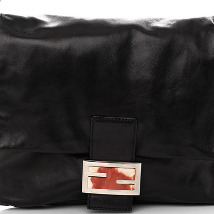 Fendi Lambskin Mama Baguette Black 7 of 10