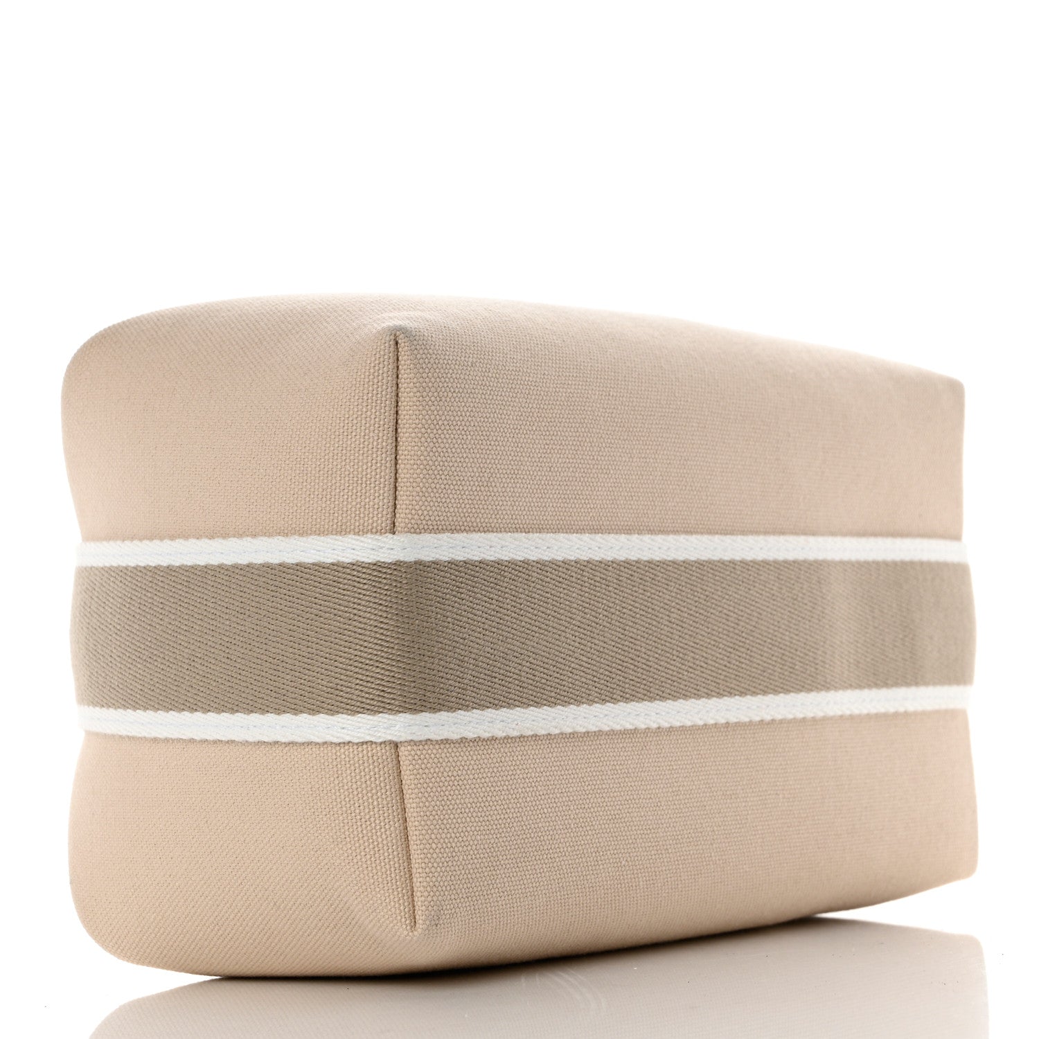 Hermes Canvas Small Bride-A-Brac Pouch Natural 4 of 6