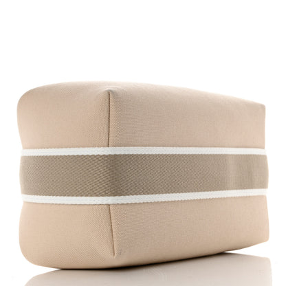 Hermes Canvas Small Bride-A-Brac Pouch Natural 4 of 6