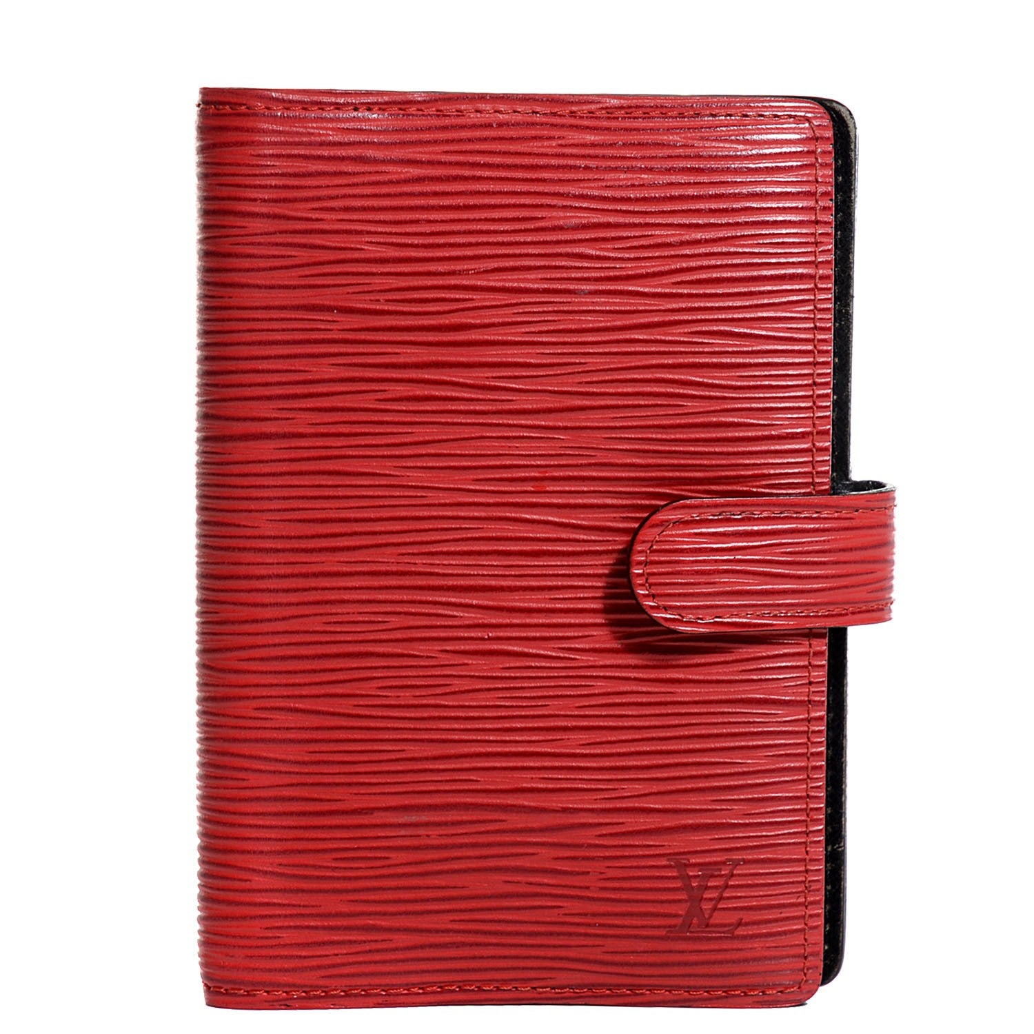 Louis Vuitton Epi Small Ring Agenda Cover Castillan Red 1 of 8