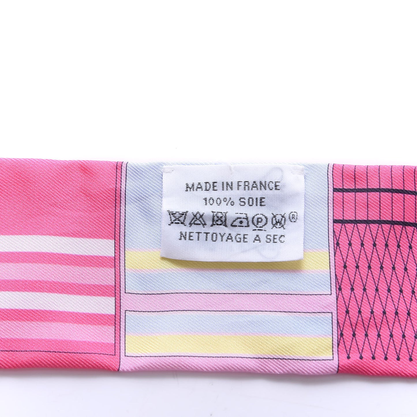 Silk Couvertures Nouvelles Twilly Jaune Vif Rose Vert