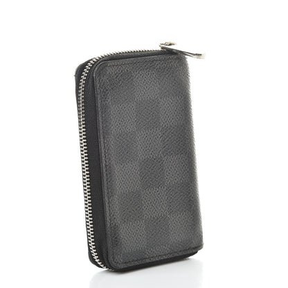 Louis Vuitton Damier Graphite Zippy Coin Purse Vertical 3 of 7