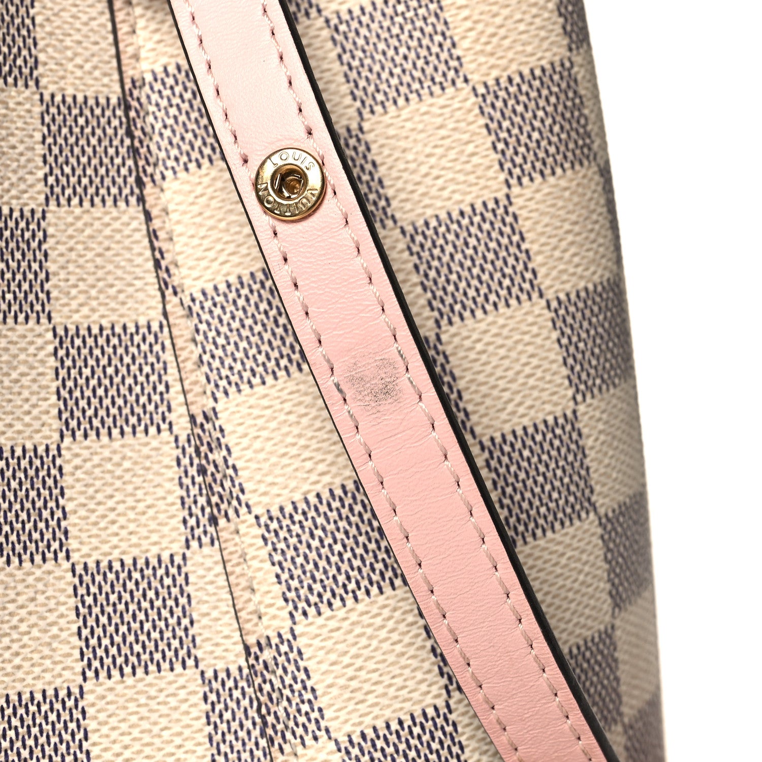 Louis Vuitton Damier Azur Neonoe MM Eau De Rose 15 of 15
