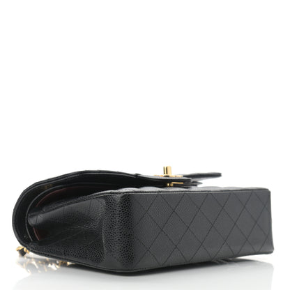 Chanel Caviar Quilted Small Double Flap Black 4 of 11