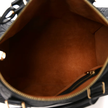 Louis Vuitton Empreinte Monogram Speedy Soft 30 Black 5 of 10
