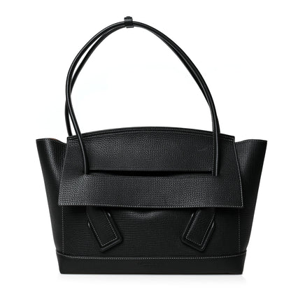 Bottega Veneta Grainy Calfskin Small Arco Black 1 of 11