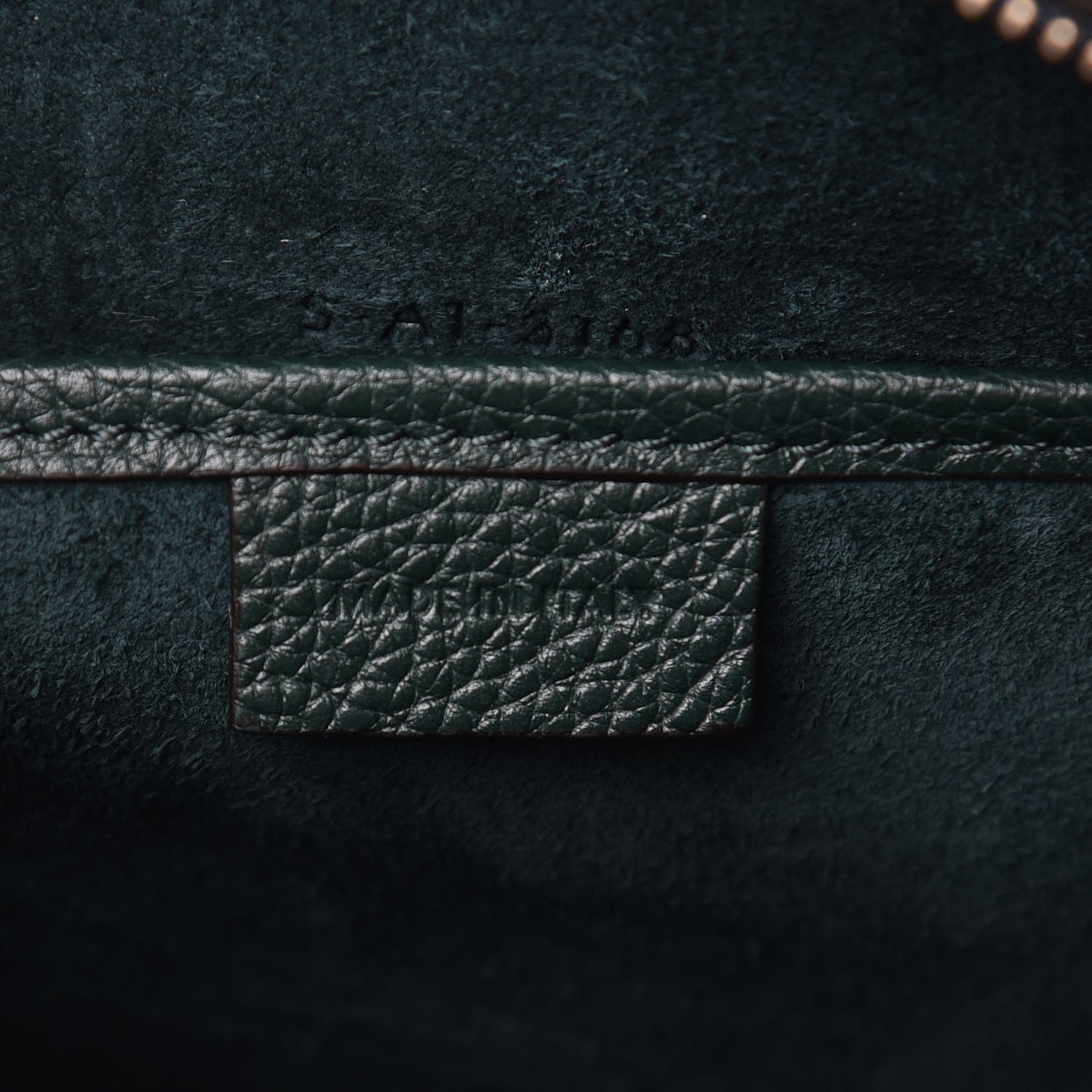 Drummed Calfskin Nano Luggage Amazone
