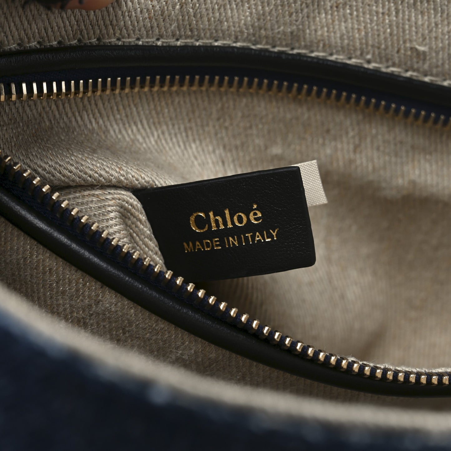 Denim Medium Penelope Shoulder Bag Blue