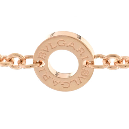 Bulgari 18K Rose Gold Diamond B.Zero1 Pendant Necklace 4 of 5