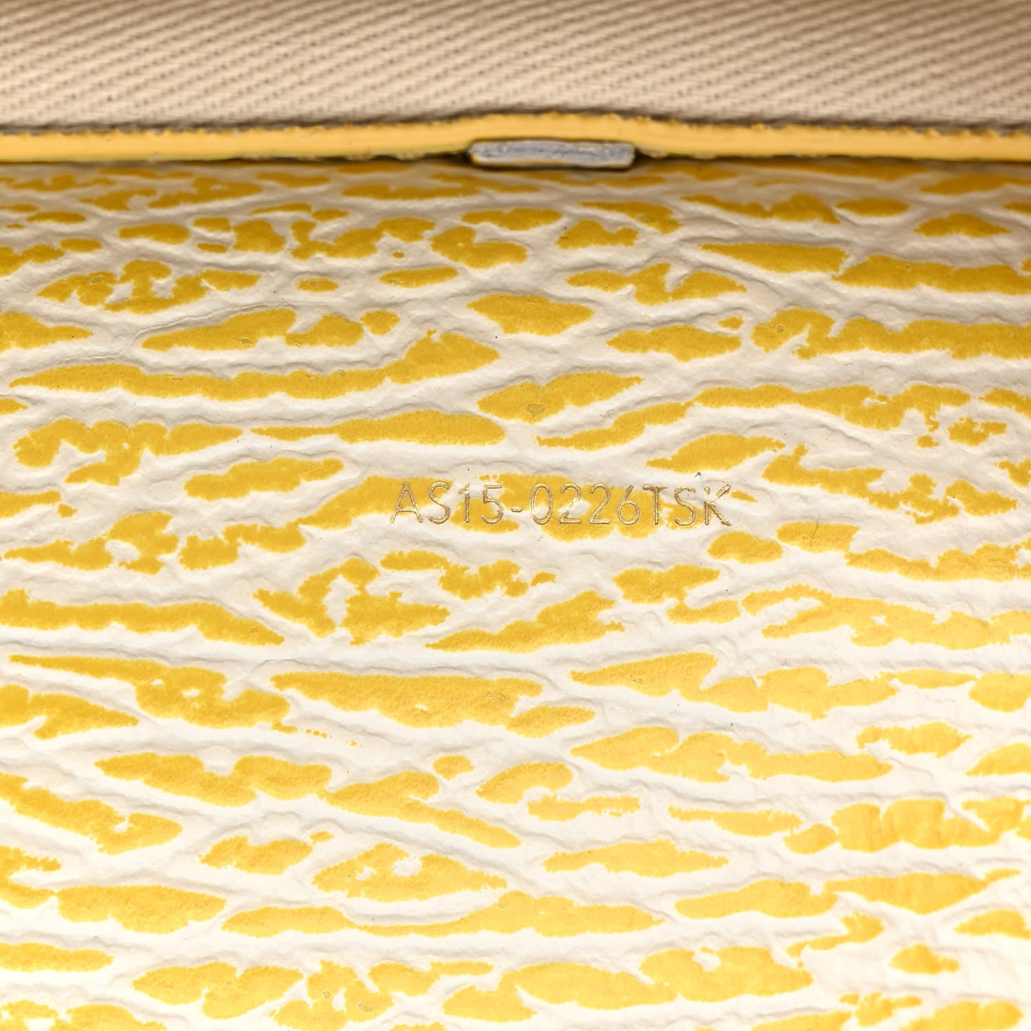 Textured Calfskin Mini Pashli Satchel Ivory Mimosa
