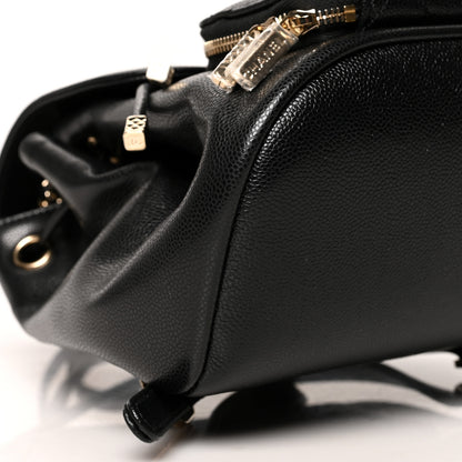 Chanel Caviar Quilted Mini Business Affinity Backpack Black 10 of 11