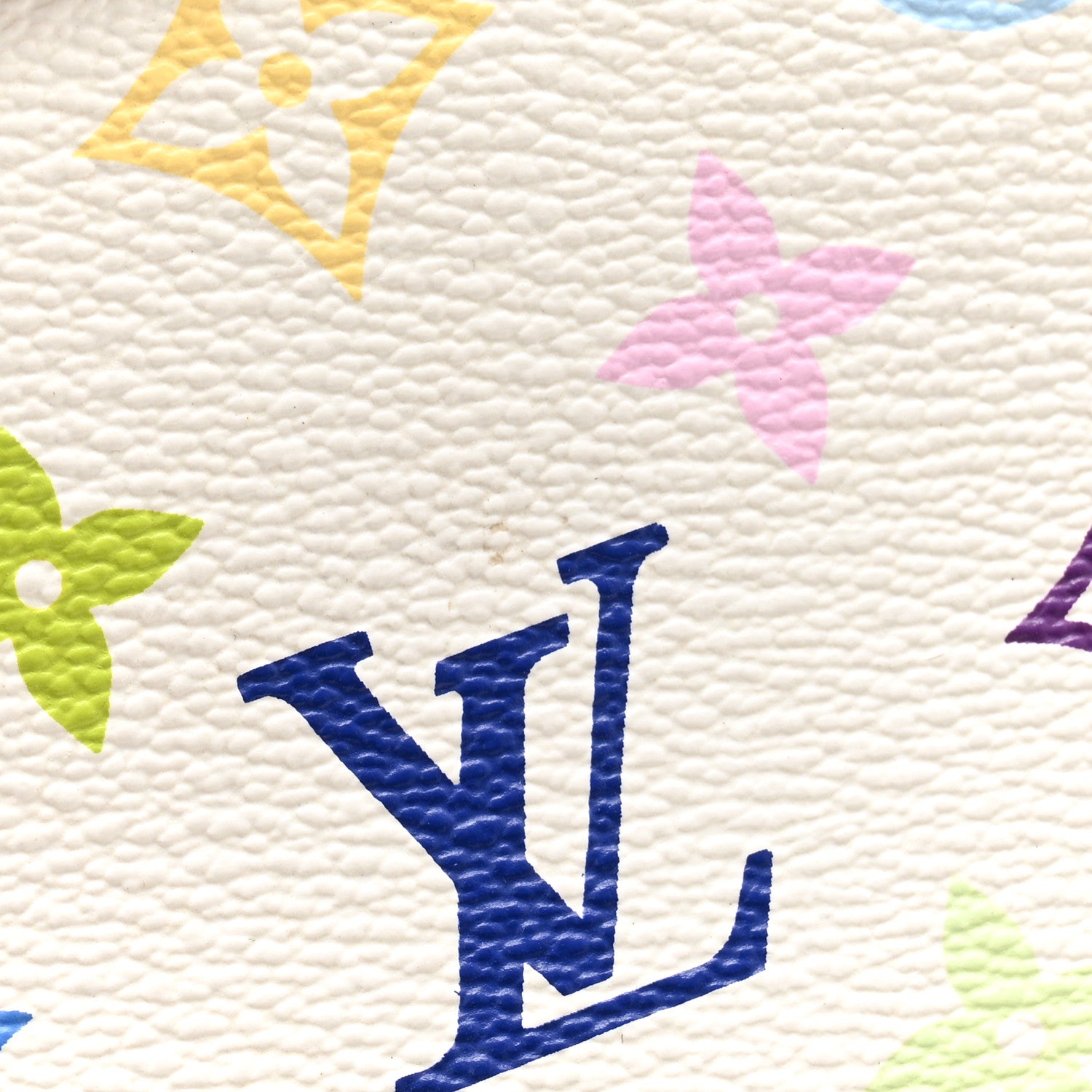 Louis Vuitton Monogram Multicolor Pochette Accessories White 12 of 13