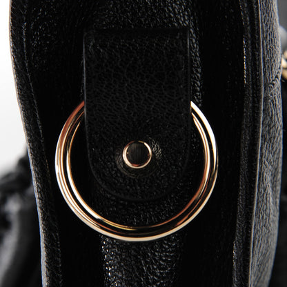 Balenciaga Chevre Gold Metallic Edge Hardware City Black 15 of 15