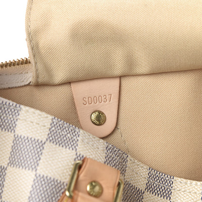 Louis Vuitton Damier Azur Speedy 30 9 of 11