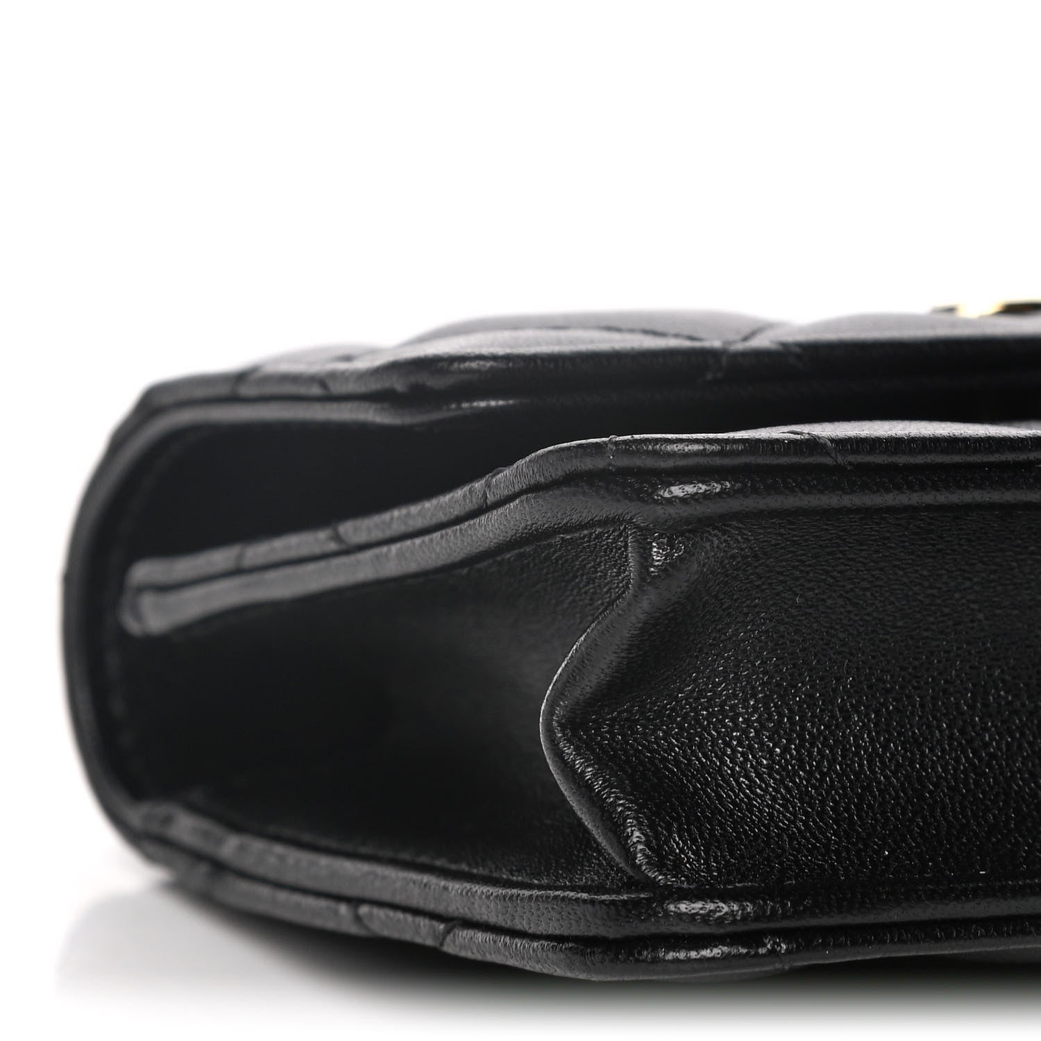 Chanel Lambskin Quilted CC Hook Card Holder Black 9 of 13