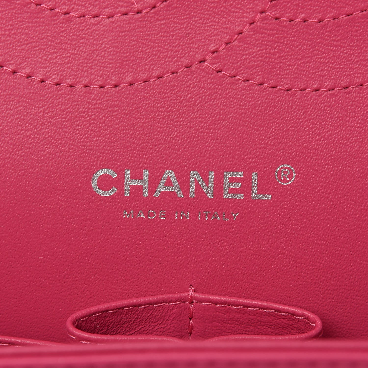 Chanel Patent Calfskin Quilted Jumbo Double Flap Fuchsia 6 of 14