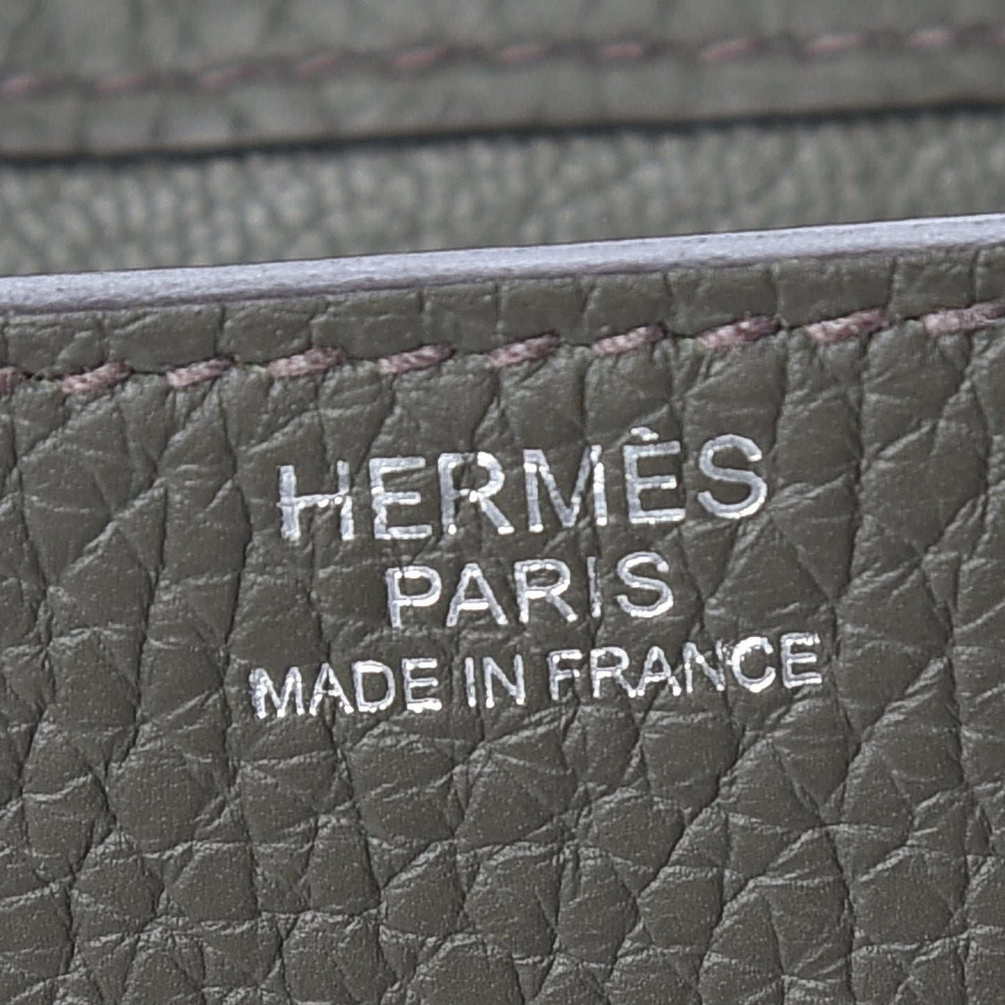 Taurillon Clemence Steve Pochette Vert De Gris
