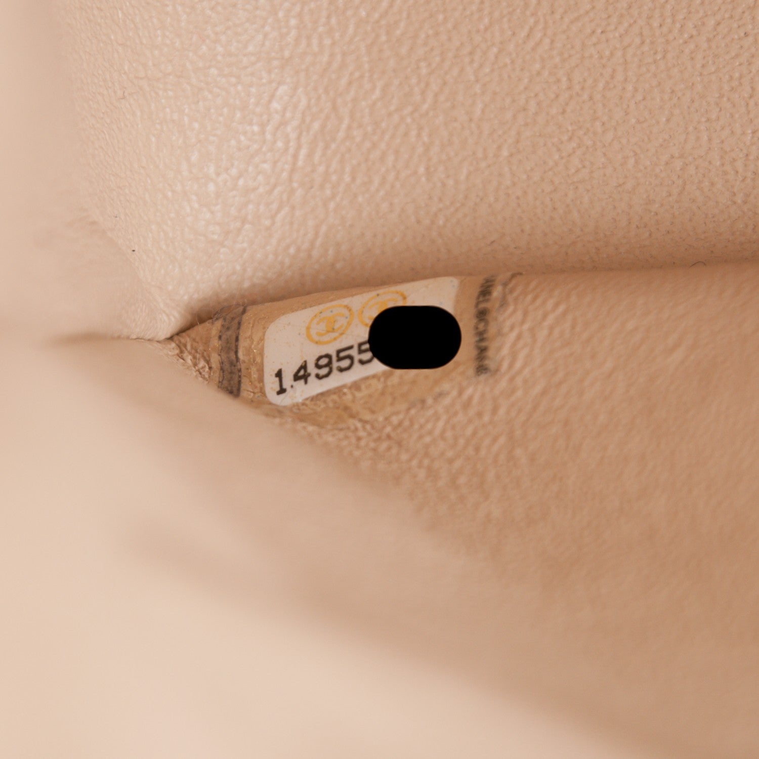 Chanel Caviar Quilted Jumbo Double Flap Beige Clair 7 of 9