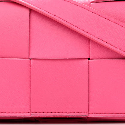 Bottega Veneta Lambskin Maxi Intrecciato Extra Mini Cassette Crossbody Bag Bon Bon 7 of 12