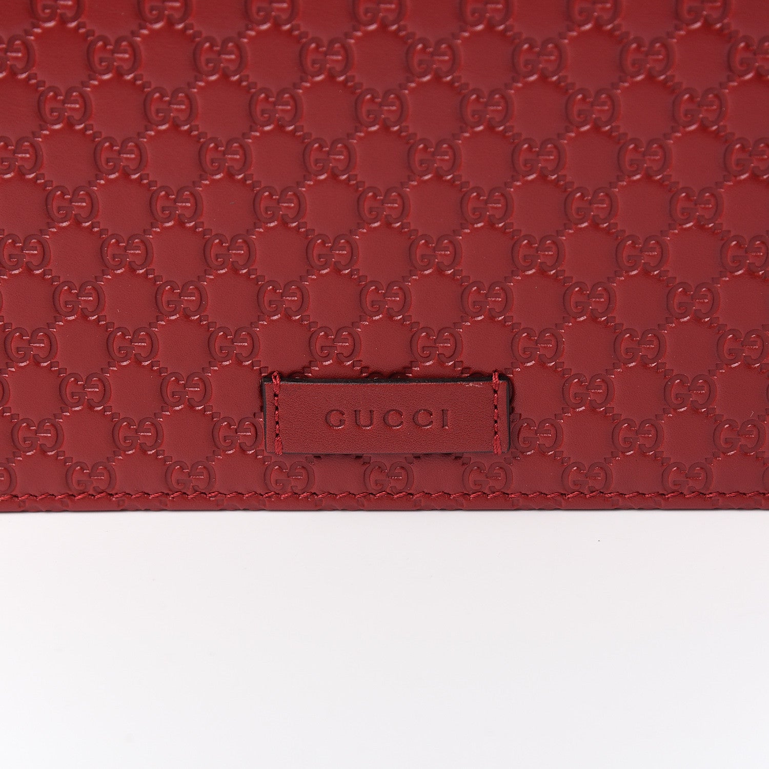 Gucci Microguccissima Crossbody Wallet Red 8 of 9