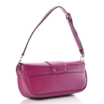 Louis Vuitton Epi Montaigne Clutch Fuchsia 3 of 9