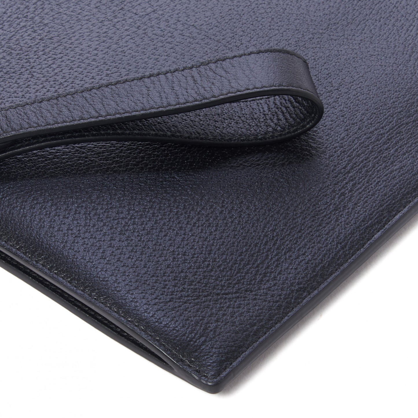 Calfskin GG Marmont Zip Pouch Black