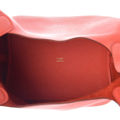 Hermes Taurillon Clemence Picotin Lock 22 MM Capucine 5 of 8