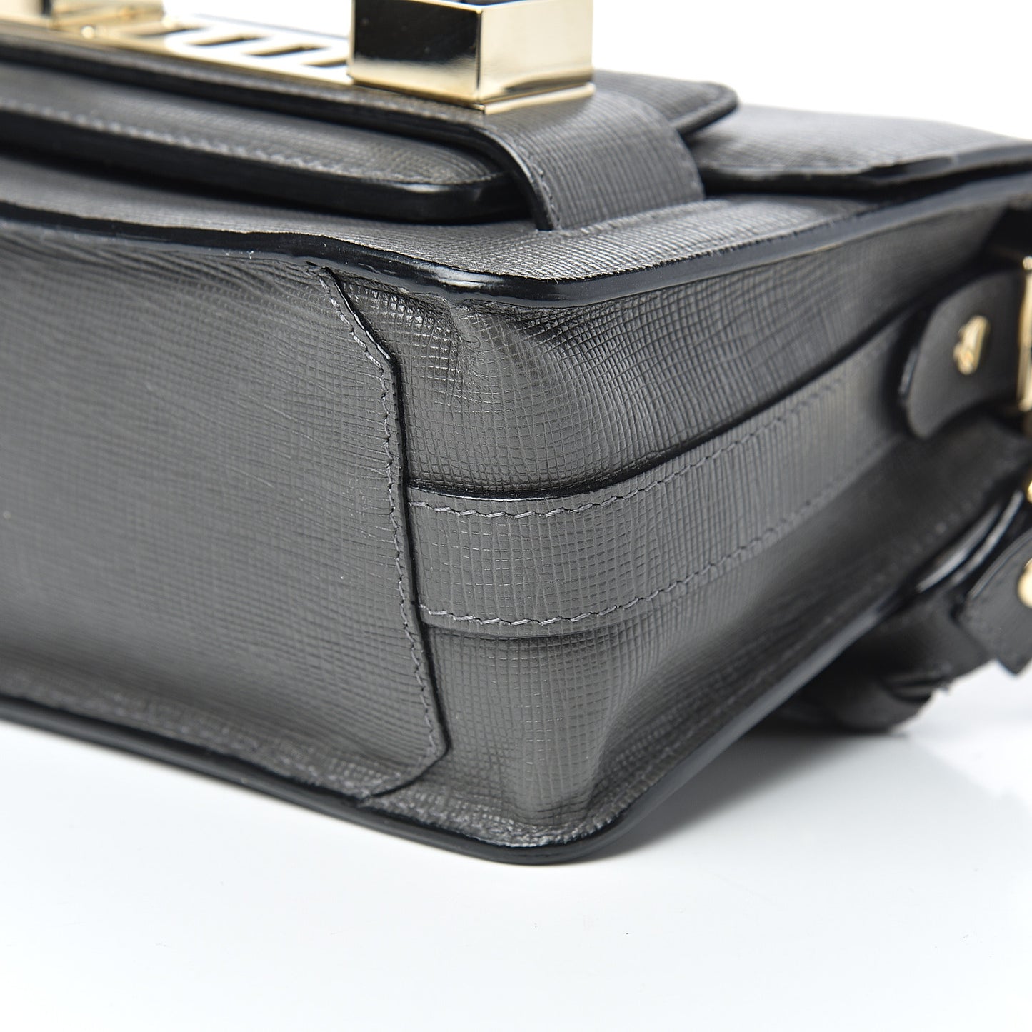 Linosa Tiny PS11 Classic Shoulder Bag Heather Grey