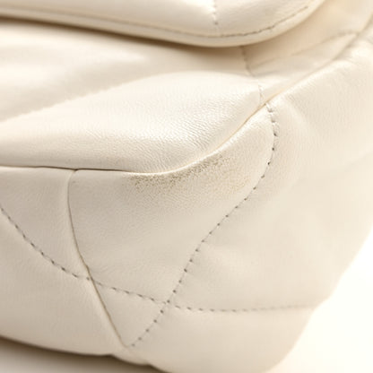 Chanel Lambskin Quilted Medium Chanel 19 Flap White 11 of 11