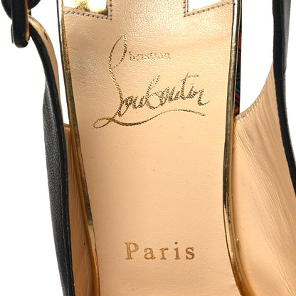 Christian Louboutin Nappa Patent Specchio Loubileo Dona Anna 120 Platform Wedges 38 Multicolor 7 of 8