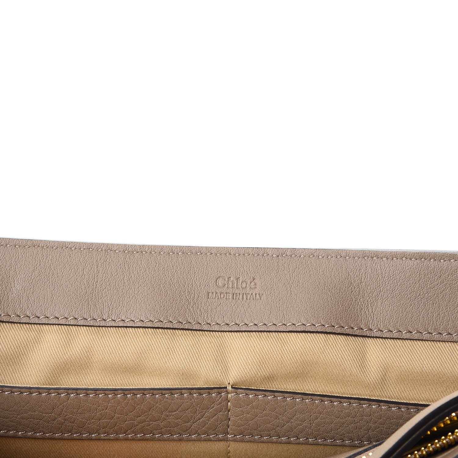 Chloe Calfskin Medium Faye Day Shoulder Bag Motty Grey 7 of 10