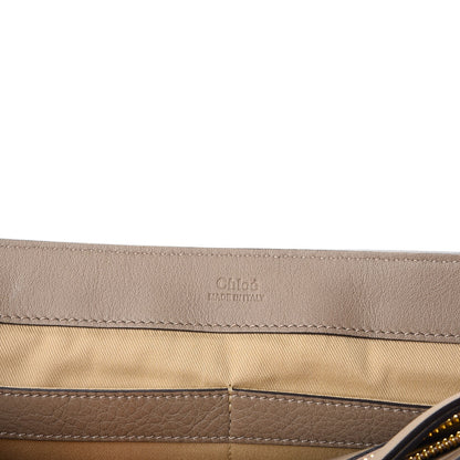 Chloe Calfskin Medium Faye Day Shoulder Bag Motty Grey 7 of 10