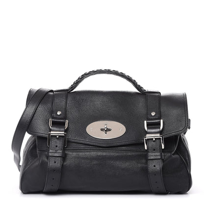 Mulberry Polished Buffalo Medium Alexa Black 1 of 13