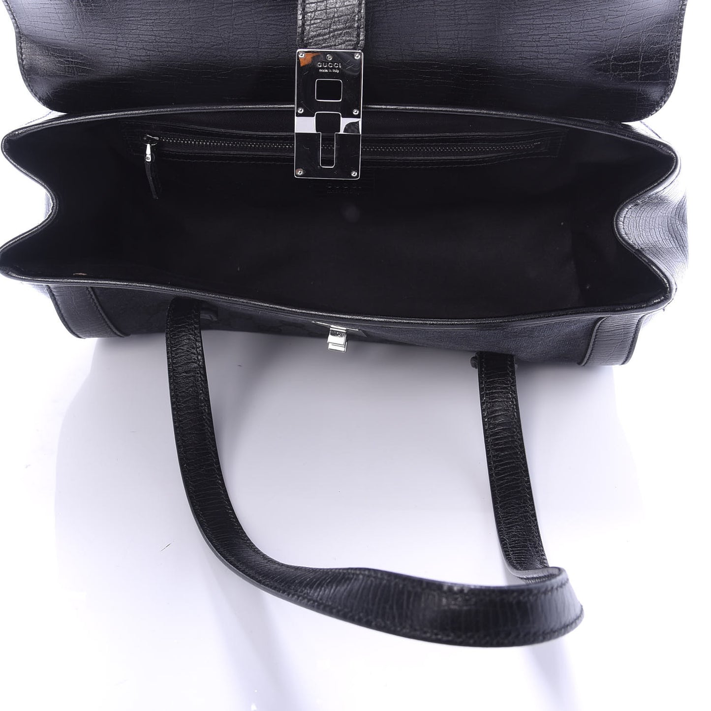 Monogram Bamboo Bullet Bag Black