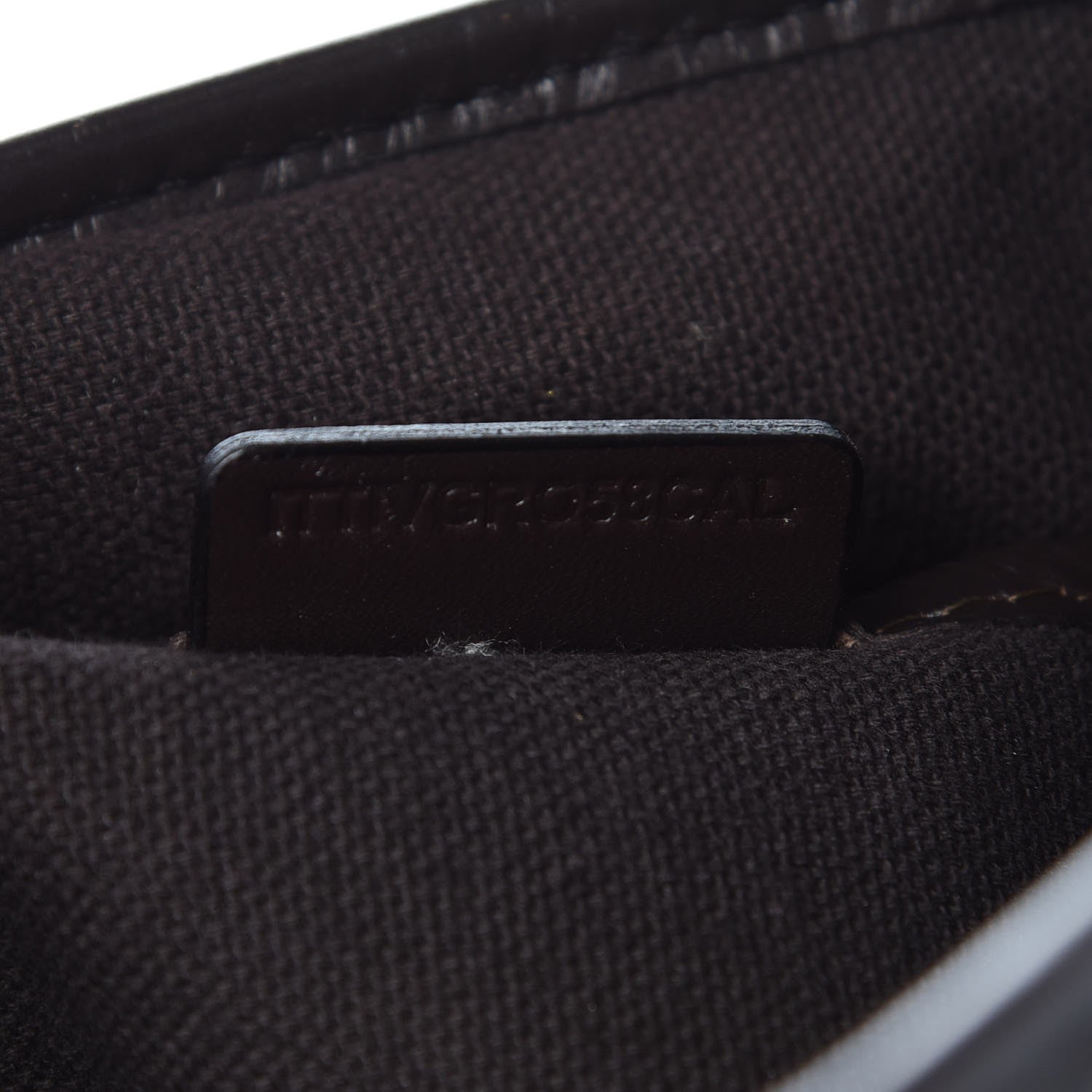 Burberry Haymarket Check Small Onslow Tote Chocolate 8 of 8