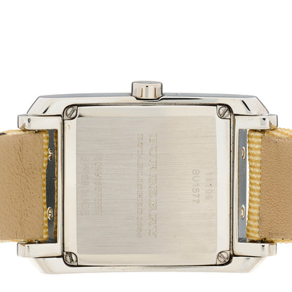 Burberry Stainless Steel Calfskin 25mm Nova Check Quartz Watch BU1577 4 of 4