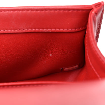 Chanel Orylag Rabbit Fur Calfskin Small Boy Flap Red 12 of 19