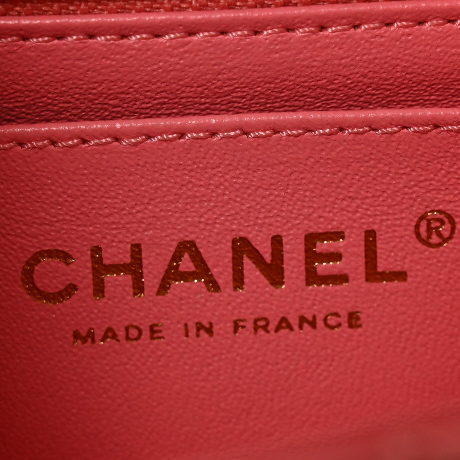 Chanel Aged Calfskin Quilted 2.55 Reissue Mini Flap Coral 6 of 11