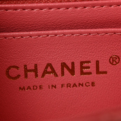 Chanel Aged Calfskin Quilted 2.55 Reissue Mini Flap Coral 6 of 11