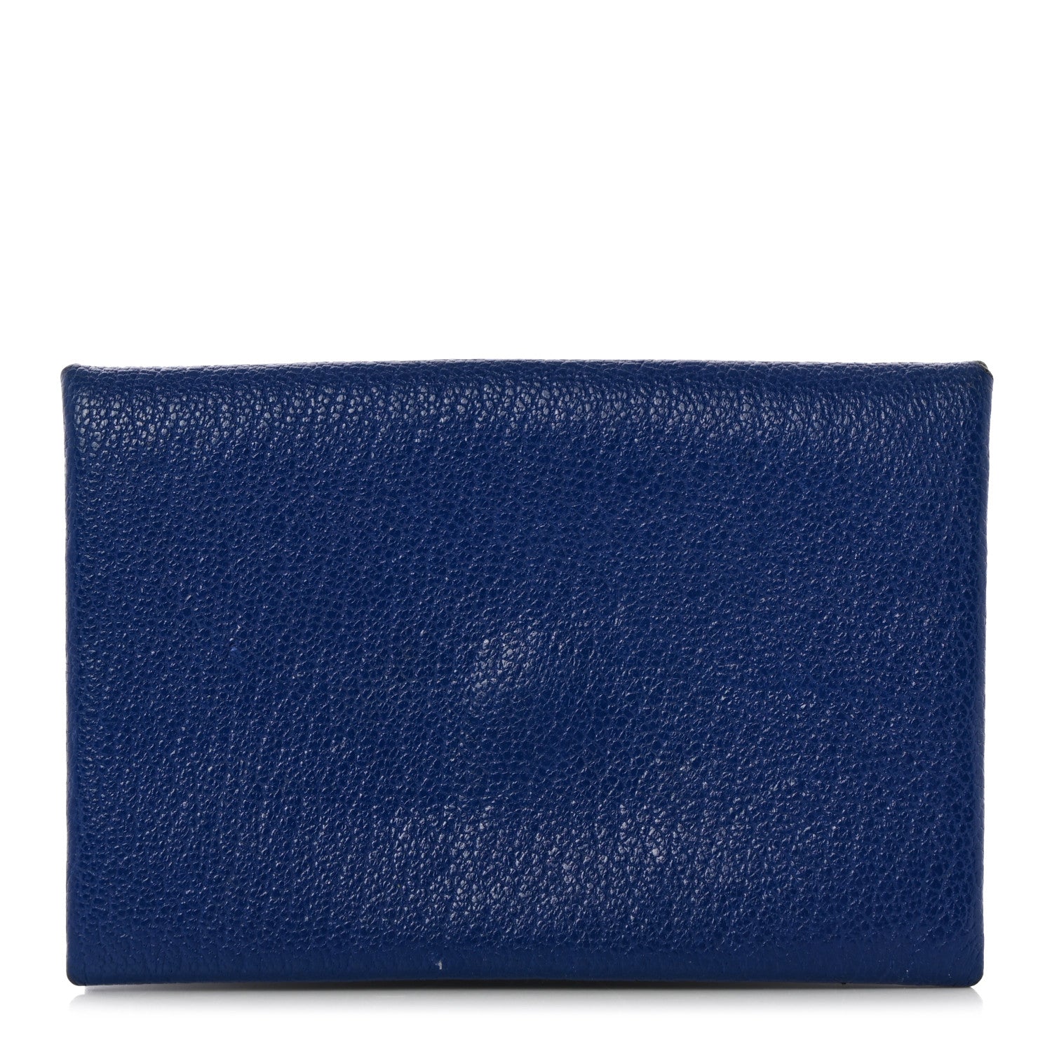 Hermes Chevre Mysore Calvi Card Case Bleu Electrique 1 of 9