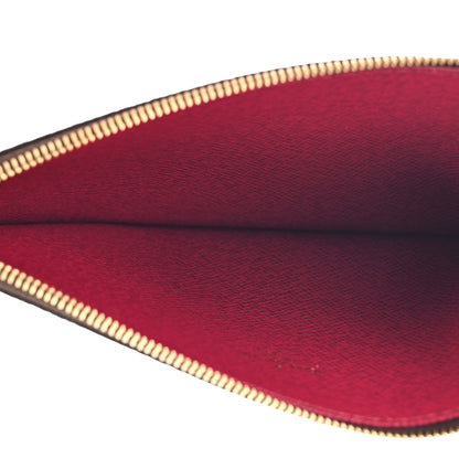 Louis Vuitton Monogram Pochette Felicie Chain Wallet Fuchsia 8 of 15