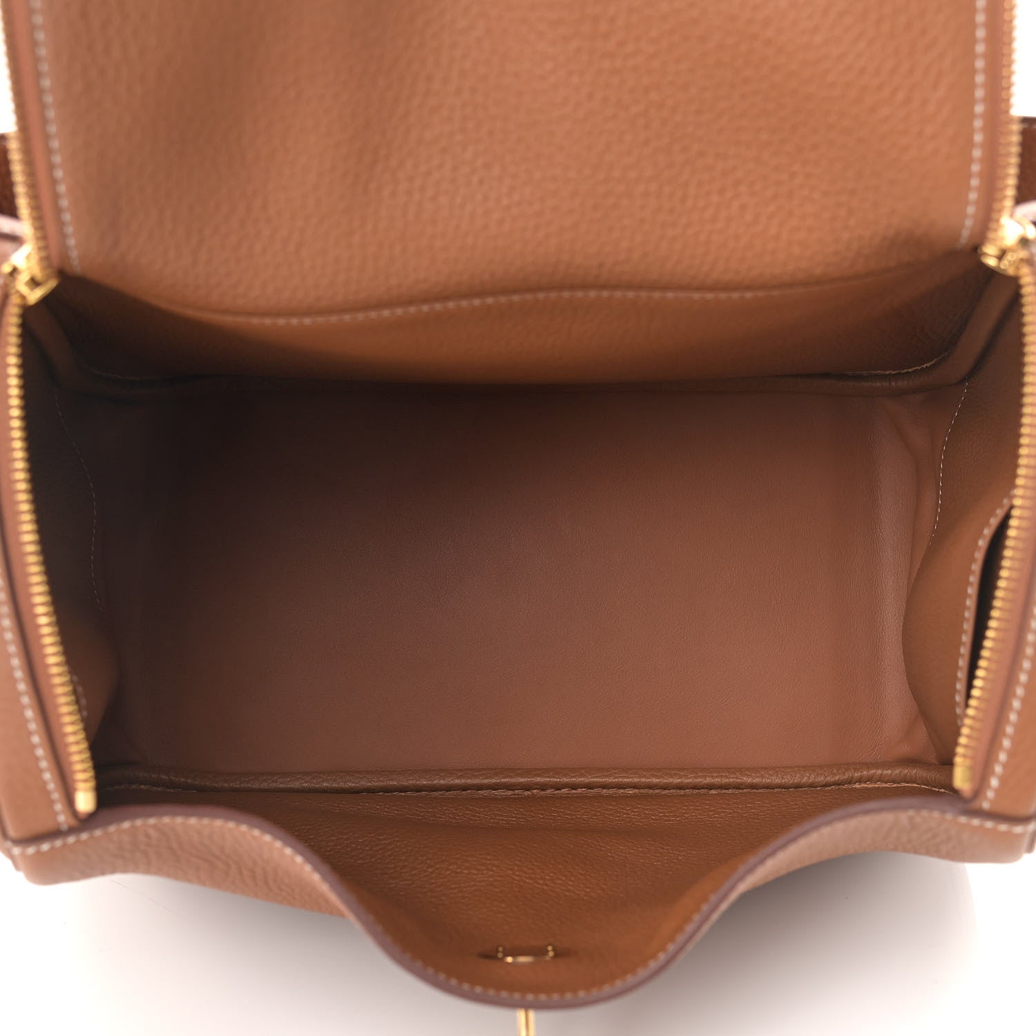 Hermes Taurillon Clemence Lindy 30 Gold 5 of 9