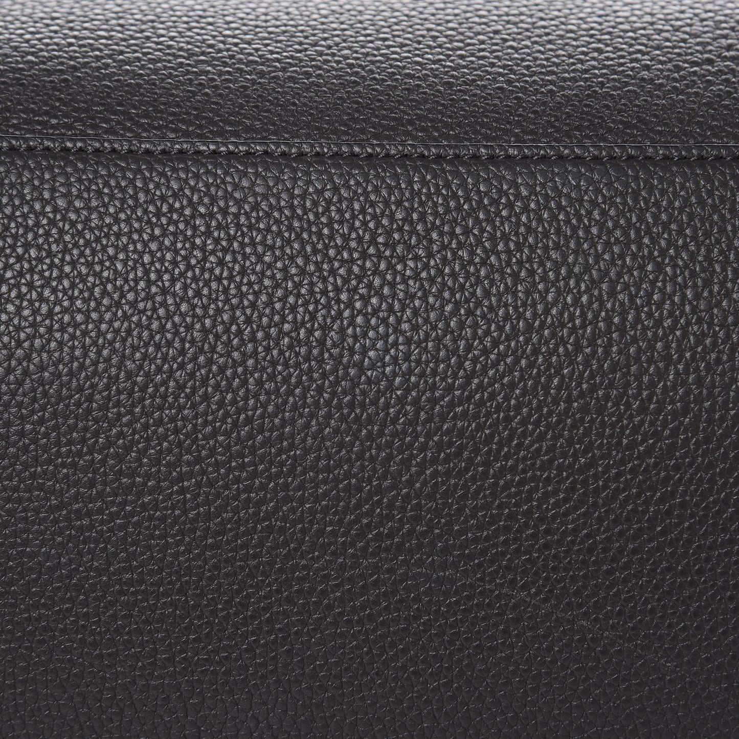 Grained Calfskin Sac De Jour Souple Duffle 36H Asphalt Gray