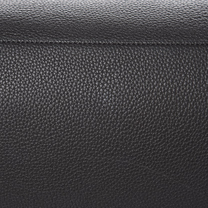 Saint Laurent Grained Calfskin Sac De Jour Souple Duffle 36H Asphalt Gray 10 of 14