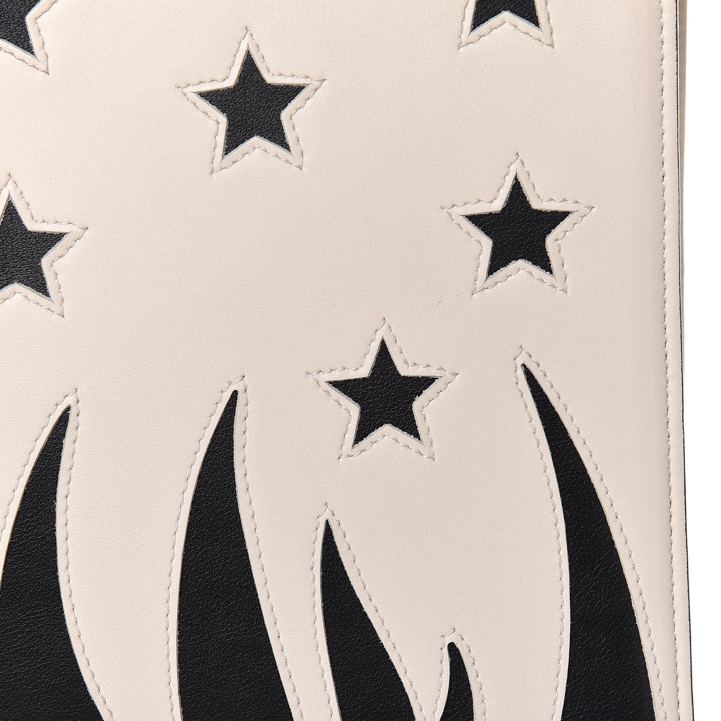 Calfskin Animalier Clutch White