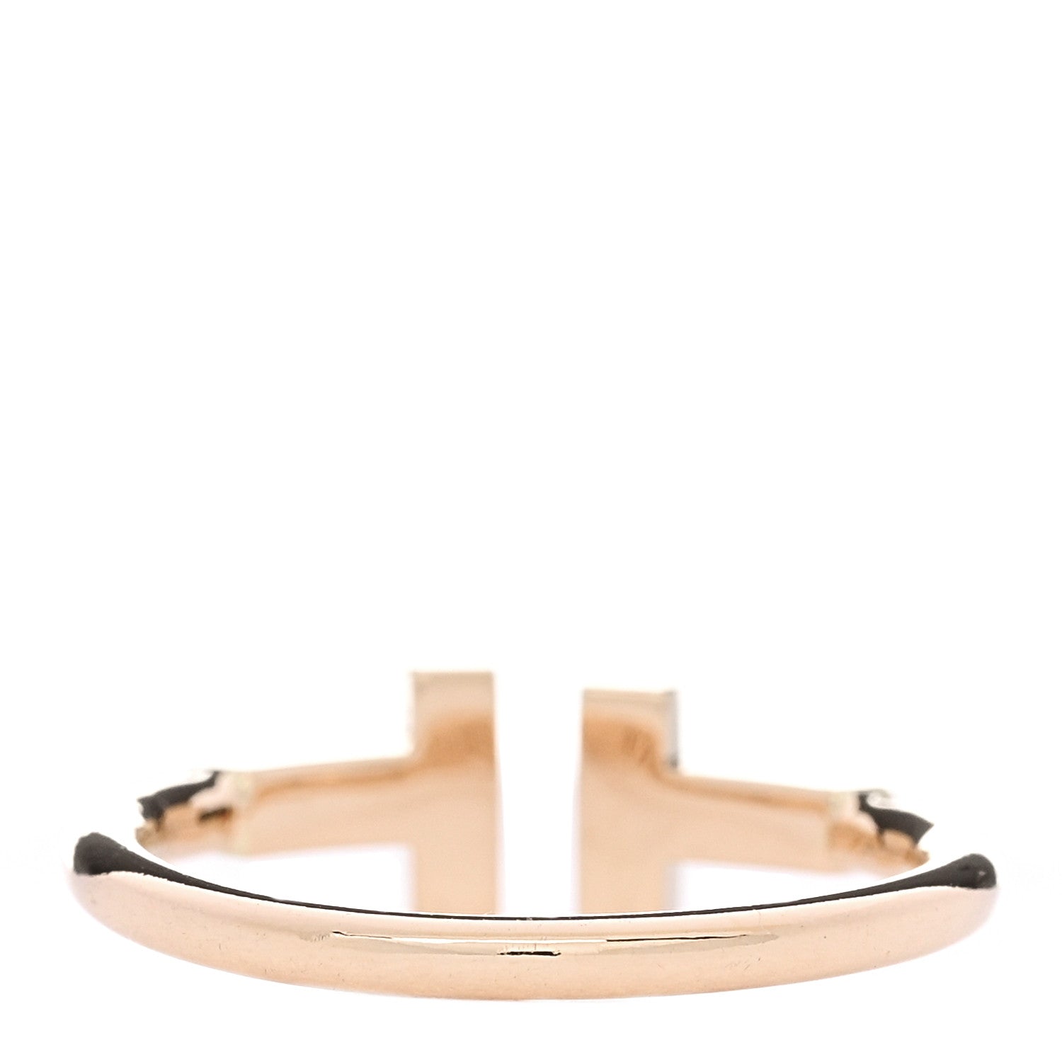 Tiffany 18K Rose Gold T Wire Ring 52 6 3 of 5