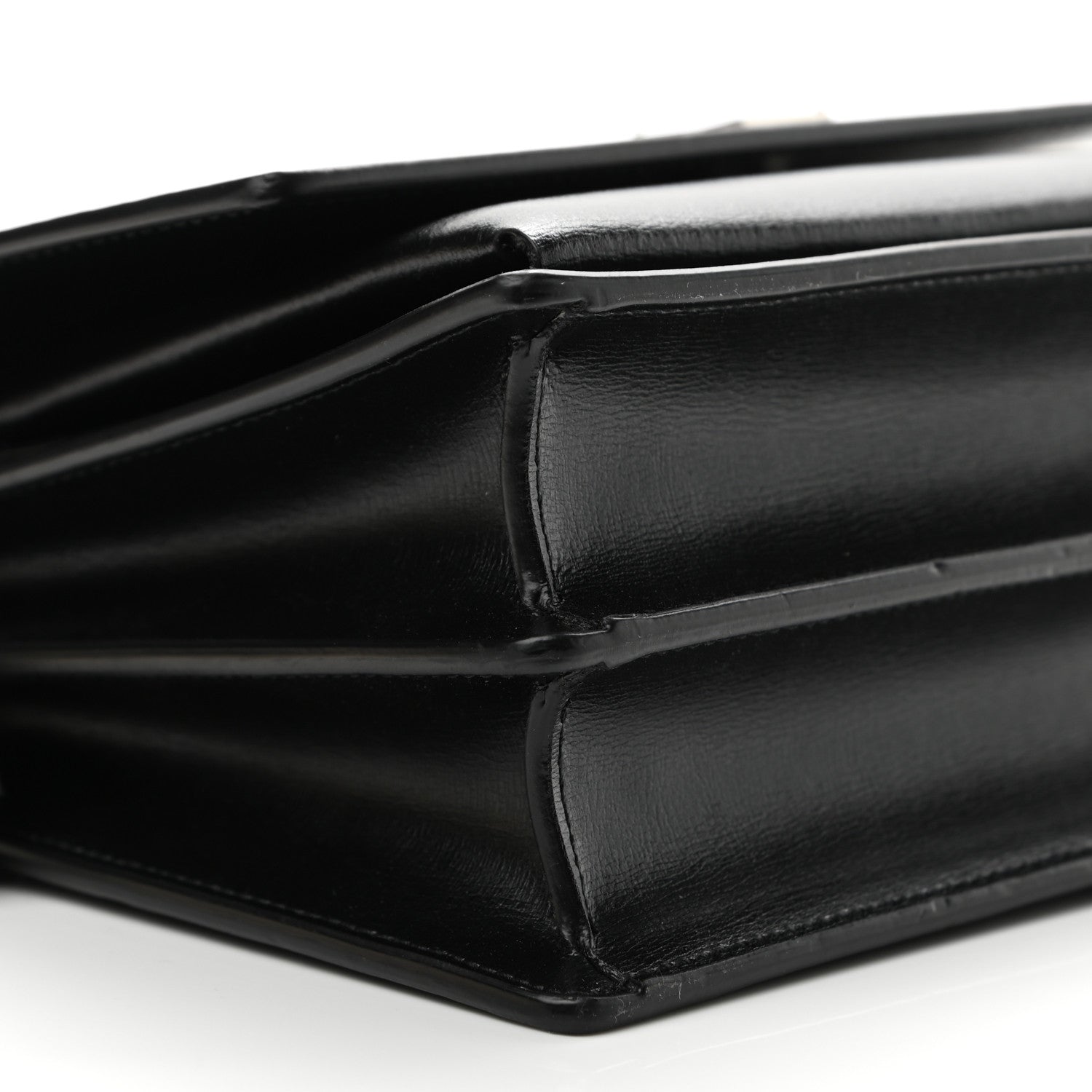 Saint Laurent Calfskin Medium Monogram Sunset Black 10 of 13