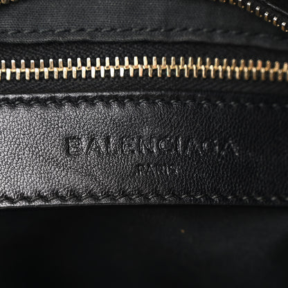 Balenciaga Chevre Gold Metallic Edge Hardware City Black 7 of 11