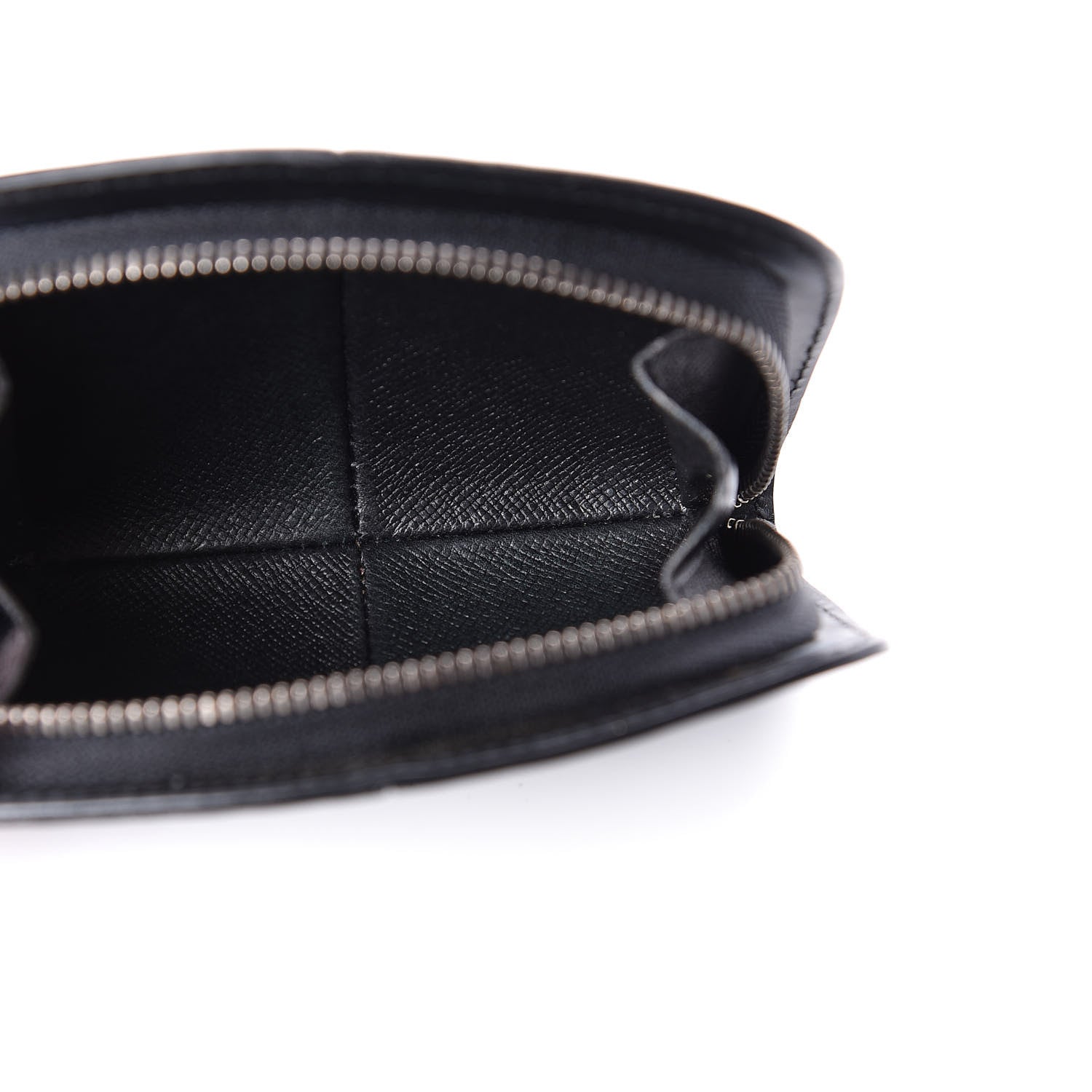 Louis Vuitton Epi Demi Lune Coin Purse Black 5 of 10